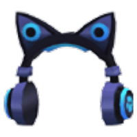 Blue Cat Ear Headphones  - Ultra-Rare from Hat Shop